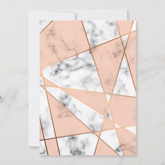 13de verjaardag van Marmer Kaart (Achterkant)