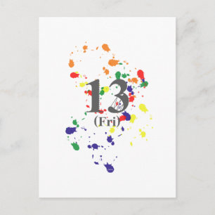 13de Vrijdag Briefkaart