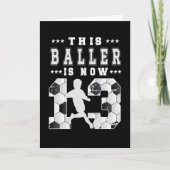 13e Birthday Gift Soccer Player 13-jarige jongen Kaart (Voorkant)