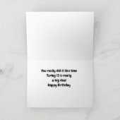 **13e BIRTHDAY** KITTENS ZEGGEN WOW!!! Kaart (Binnen)