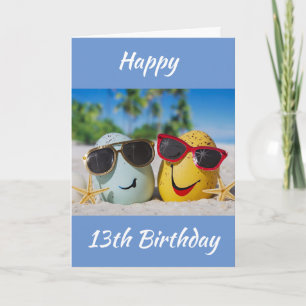 **13e BIRTHDAY** WENSEN VAN GOEDE EIEREN! Kaart