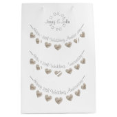 13e cadeautas voor Jubileum met wieltjes (Voorkant)