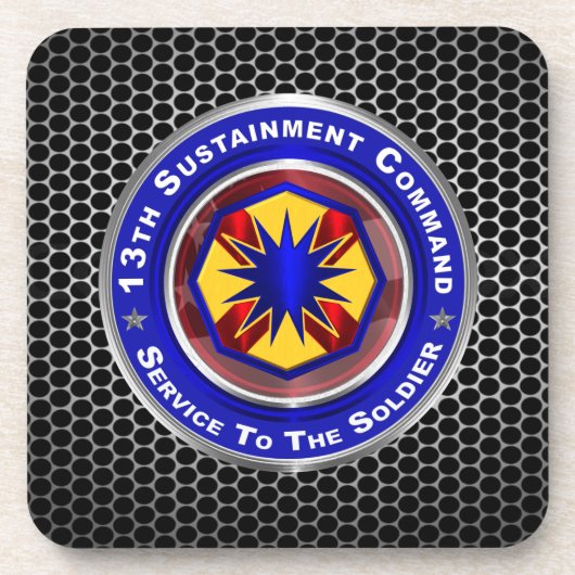 13e Duurzaamheidscommando Bier Onderzetter (Voorkant)