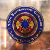 13e Duurzaamheidscommando Raamsticker (Vel 2)