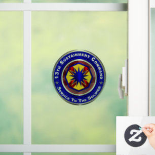 13e Duurzaamheidscommando Raamsticker