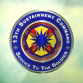 13e Duurzaamheidscommando Raamsticker (Vel 3)