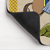 13e eeuw Saint George en de Draak Muismat (Hoek)