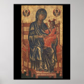 13e-eeuwse Madonna & Chil d(EXTRA GROTE 40X53) Poster (Voorkant)