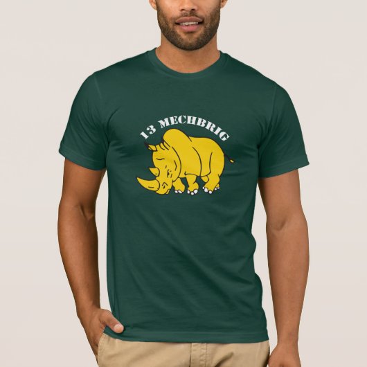 13e Gemechaniseerde Brigade Koninklijke Landmacht T-shirt (Voorkant)