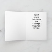 ** 13e halve dag** ZO VEROORDEELD! Kaart (Binnen)