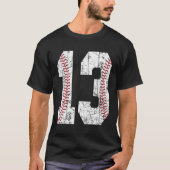 13e honkbal 13 Thirn T-shirt (Voorkant)