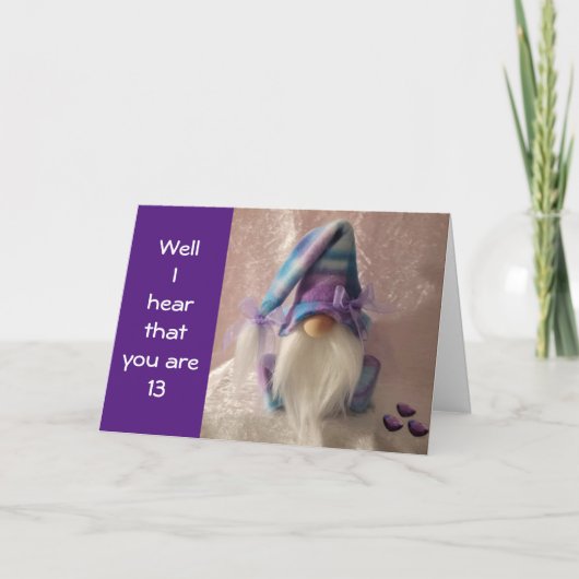 **13e HUMOR op de VIERDERDAG** VAN KOOLSTOF Kaart (Voorkant)