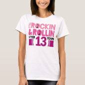 13e Jubileum huwelijkscadeau T-shirt (Voorkant)