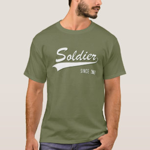 13e Jubileum in dienst Soldaat sinds 2009 GIF T-shirt
