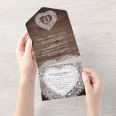 13e kant bruiloft jubileum geen envelop all in one uitnodiging (Afscheurbaar)