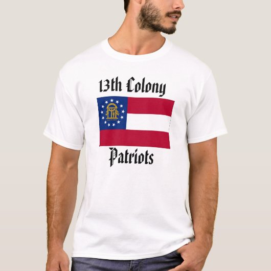 13e koloniepatriotten t-shirt (Voorkant)
