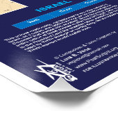 13e koning van Israël Tijdlijnen Perfect Poster (Hoek)