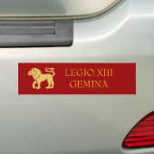 13e Legion Bumpersticker (Op auto)
