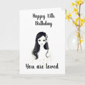 *** 13e MAXDAG*** NAAR ONZE "OUDERE JONGE LADY"** Kaart (Gele Bloem)