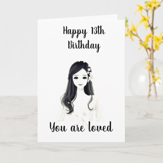 *** 13e MAXDAG*** NAAR ONZE "OUDERE JONGE LADY"** Kaart (Gele Bloem)