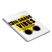 13e Shirt voor de vibes in de klas Notitieboek (Rechterzijde)
