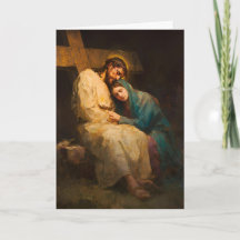 13e Statie van het Kruis - Jezus wordt van het kru