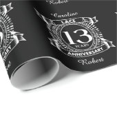 13e trouwdag cadeaupapier (Rol Hoek)