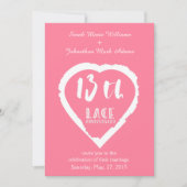 13e trouwdag traditionele kant kaart (Voorkant)