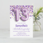 13e uitnodiging (Staand voorkant)