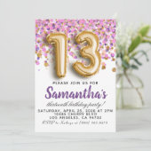 13e uitnodiging (Staand voorkant)