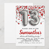 13e uitnodiging (Voorkant / Achterkant)