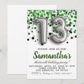 13e uitnodiging (Voorkant / Achterkant)