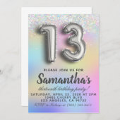 13e uitnodiging (Voorkant / Achterkant)