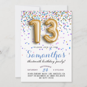 13e uitnodiging tot Confetti op zondag