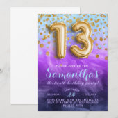 13e uitnodiging tot Confetti op zondag (Voorkant / Achterkant)