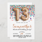 13e uitnodiging tot Confetti op zondag (Voorkant / Achterkant)