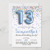 13e uitnodiging tot Confetti op zondag (Voorkant)