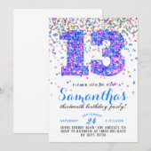 13e uitnodiging tot Confetti op zondag (Voorkant / Achterkant)