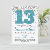 13e uitnodiging tot Confetti op zondag (Staand voorkant)