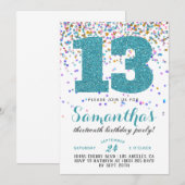 13e uitnodiging tot Confetti op zondag (Voorkant / Achterkant)