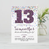 13e uitnodiging tot Confetti op zondag (Staand voorkant)