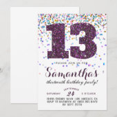 13e uitnodiging tot Confetti op zondag (Voorkant / Achterkant)