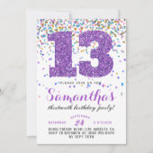 13e uitnodiging tot Confetti op zondag (Voorkant)