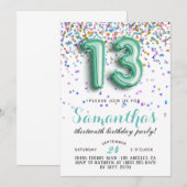 13e uitnodiging tot Confetti op zondag (Voorkant / Achterkant)