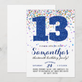 13e uitnodiging tot Confetti op zondag (Voorkant / Achterkant)