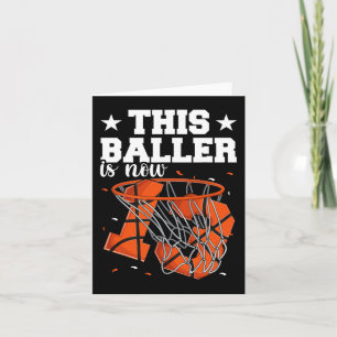 13e verjaardag Basketbal Boys Kaart