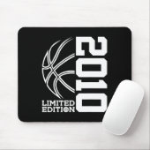 13e verjaardag Basketbal Limited Edition 2010 Muismat (Met muis)