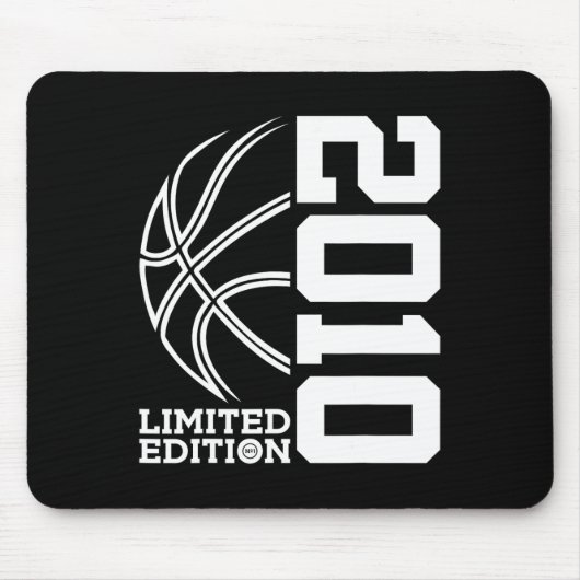 13e verjaardag Basketbal Limited Edition 2010 Muismat (Voorkant)