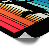 13e verjaardag basketbal lover cadeau 13 jaar oud  poster (Hoek)