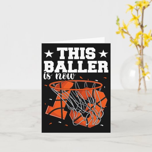 13e verjaardag Bysketbyll Boys Kaart (Gele Bloem)